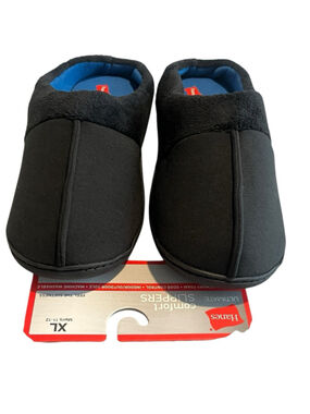 Hanes Slippers Mens XL 11-12 Indoor/Outdoor Lounge Comfort Soft Memory Foam